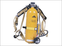 Firefighter oxygen tank